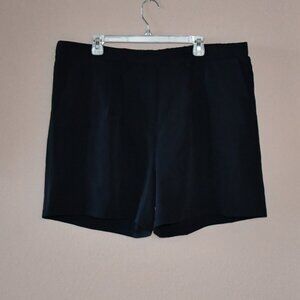 NEW Women's Navy Blue 32 DEGREES Cool Pull on Shorts Size XX-Large XXL   2XL